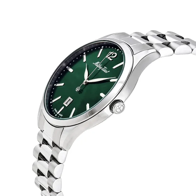 Mathey-Tissot Urban Green Dial Swiss Made Men's Watch- H411MAV